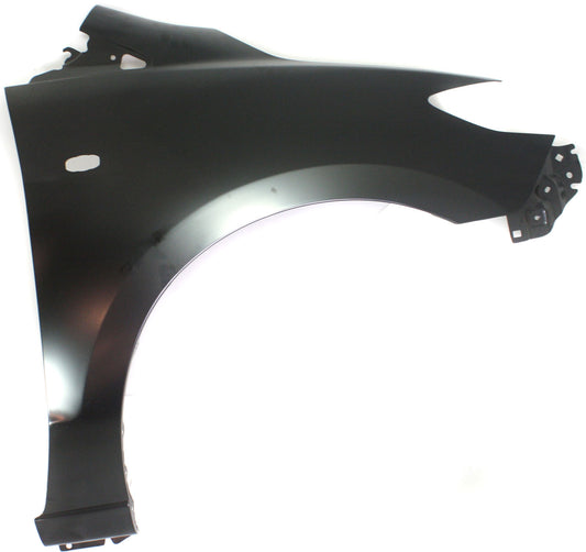 Front, Passenger Side Fender, Without Rocker Molding Holes