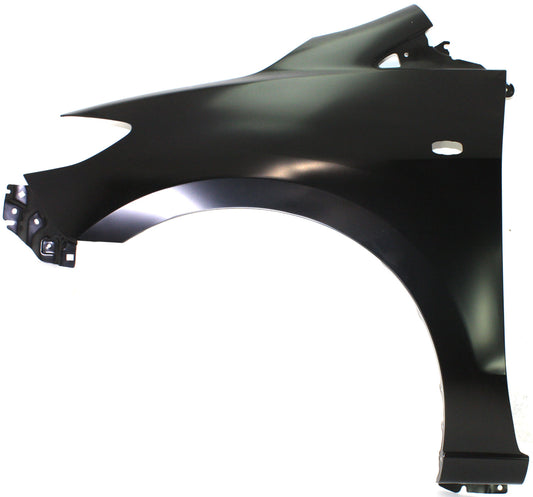 Front, Driver Side Fender, Without Rocker Molding Holes