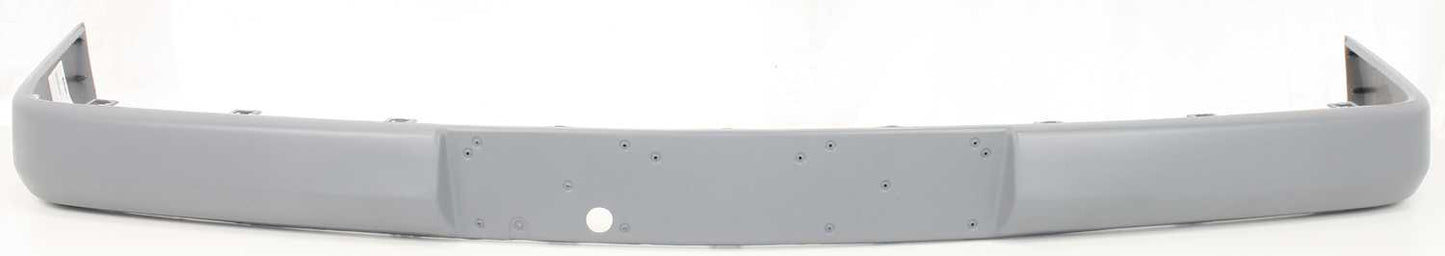 Front, Driver or Passenger Side Bumper Trim, Primed, With License Plate Mount Provision, Base Model