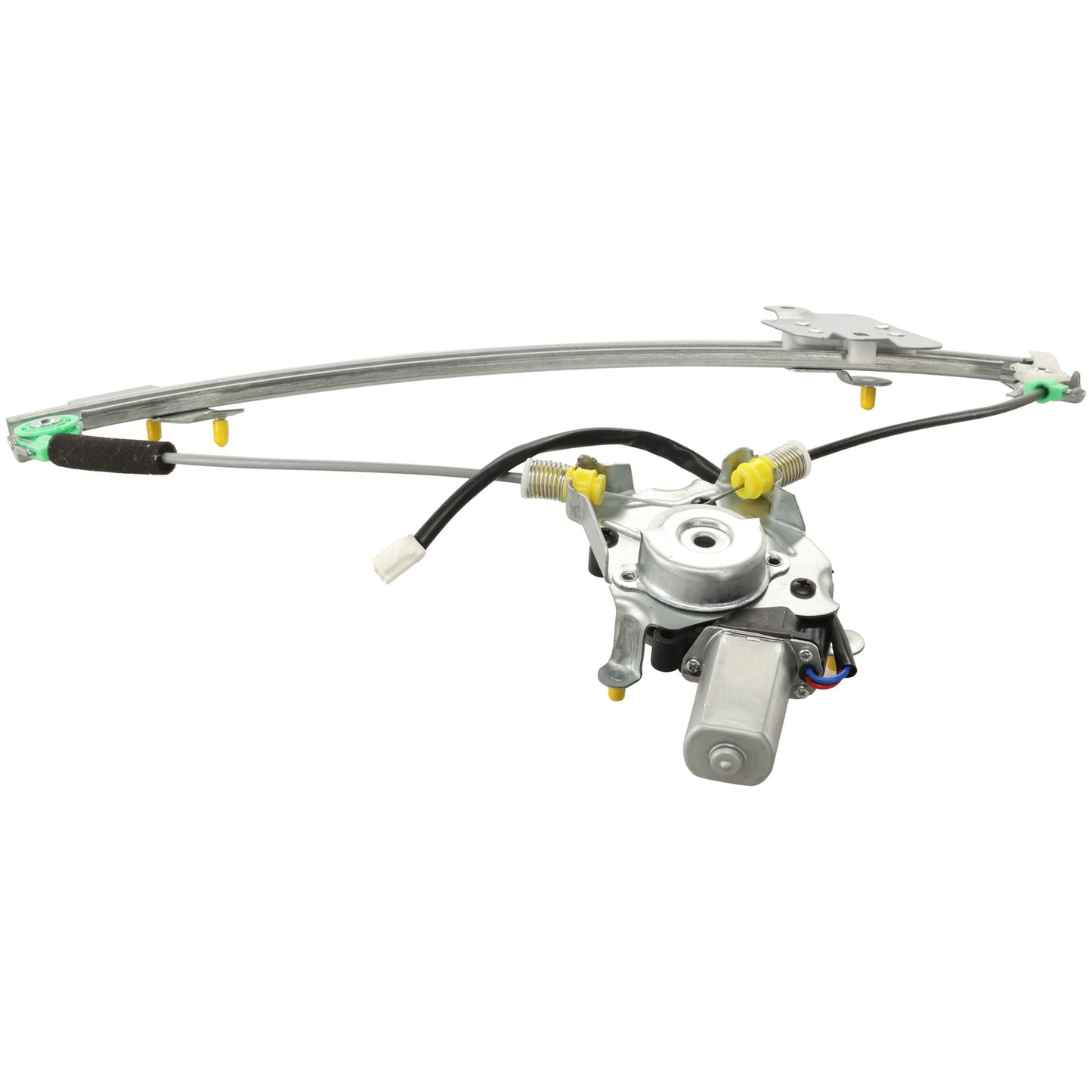 Front, Driver Side Window Regulator, Power, With 2-Prong Connector