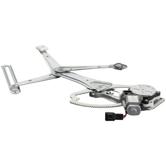 Front, Passenger Side Window Regulator, Power, With Motor, Base Model