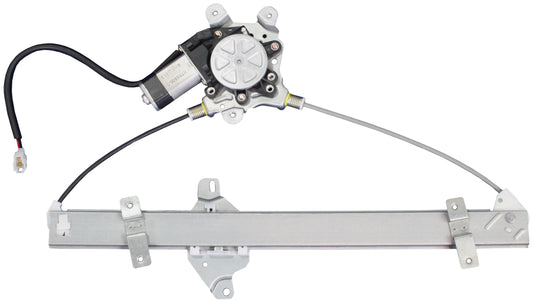 Front, Passenger Side Window Regulator, Power, With Motor