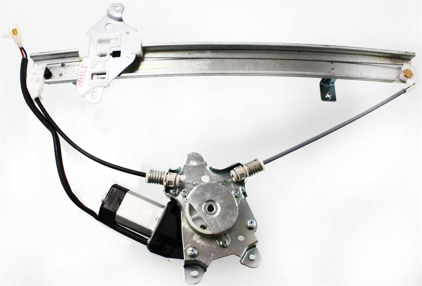 Rear, Passenger Side Power Window Regulator, With Motor