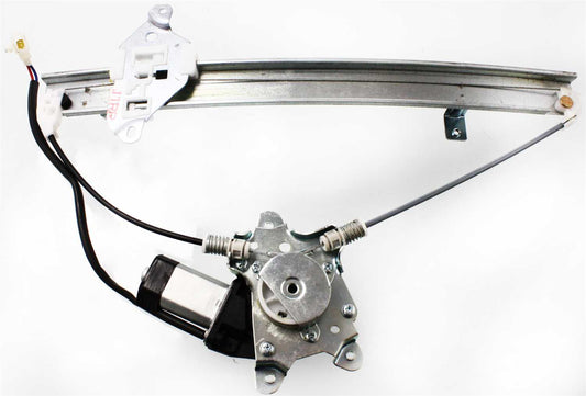 Rear, Passenger Side Power Window Regulator, With Motor