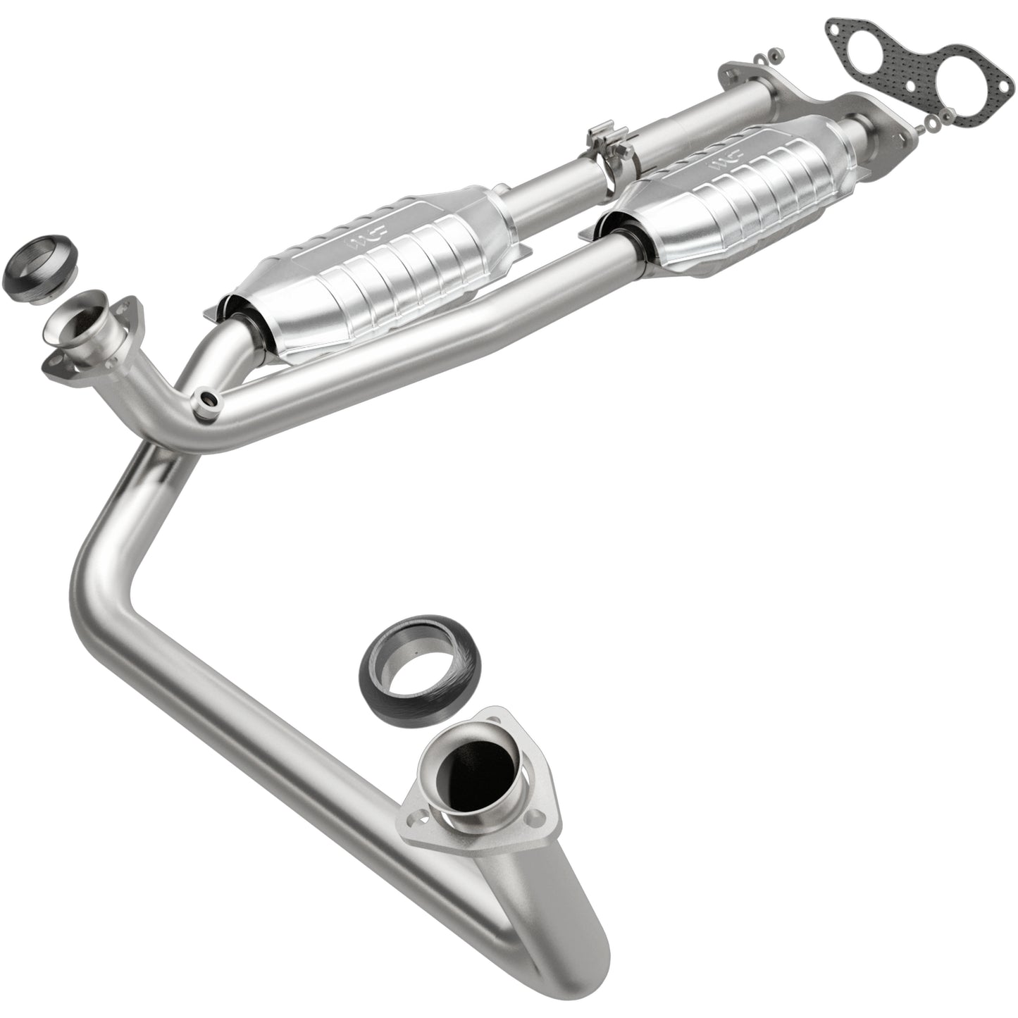 23453 Front, Driver or Passenger Side Catalytic Converter, 5.7L, 8Cyl, Federal EPA Standard, 46-State Legal (Cannot ship to CA, CO, NY or ME), HM Grade Series, Direct Fit