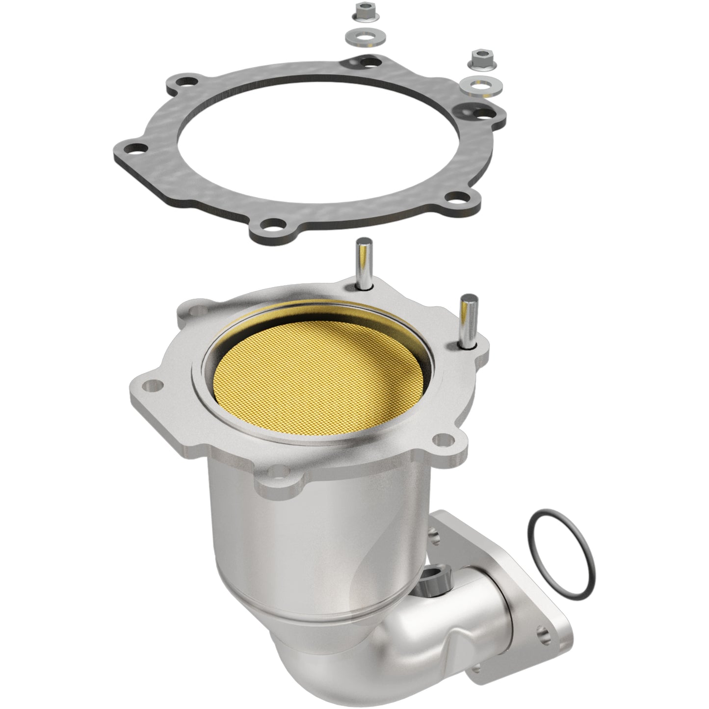 49366 Передний, каталитический нейтрализатор, 3,5 л, 6 цилиндров, федеральный стандарт Агентства по охране окружающей среды, 46-штатный (не подлежит доставке в Калифорнию, Колорадо, Нью-Йорк и Мэн), серия OEM Grade, прямая установка