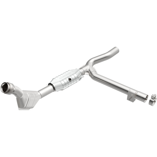 93393 Passenger Side Catalytic Converter, 4.2L, 6Cyl, Federal EPA Standard, 46-State Legal (Cannot ship to CA, CO, NY or ME), RWD, HM Grade Series, Direct Fit