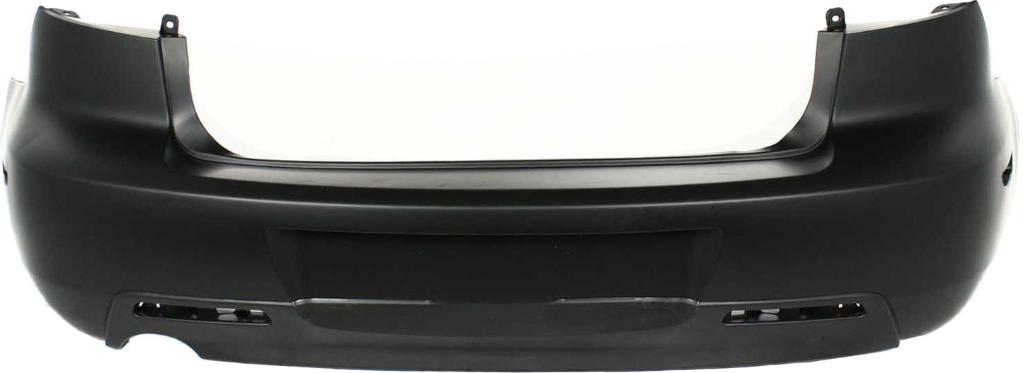 Накладка на задний бампер, грунтованная, седан, стандартный тип