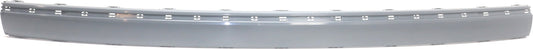 Rear, Center Bumper Trim, Textured, Center Impact Strip, Without Parking Aid Sensor Holes