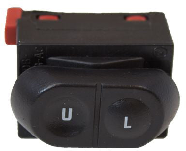 SW7061 Front, Driver Side Door Lock Switch Black