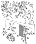 04596895AB A/C Receiver Drier - Direct Fit, Sold Individually