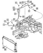 05019881AB Direct Fit HVAC Pressure Transducer, Sold Individually