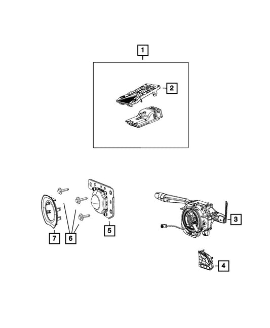 5YL24XSAAD Cruise Control Switch