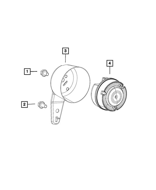 6104195AA Screw - Sold individually