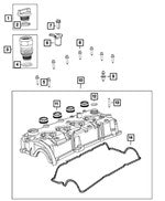 6509647AA Bolt - Sold individually
