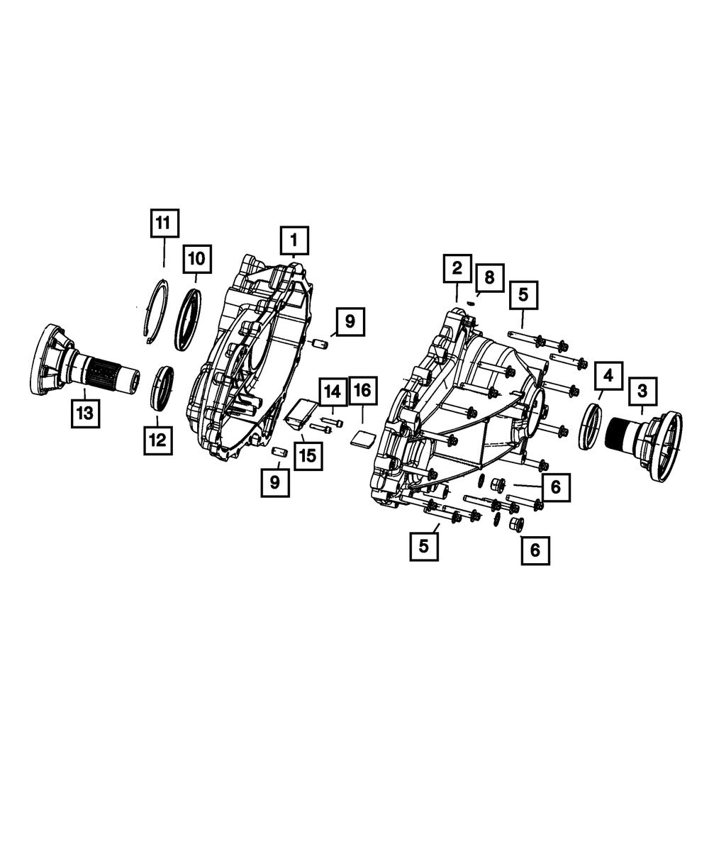 68087874AA Bolt - Direct Fit, Sold individually
