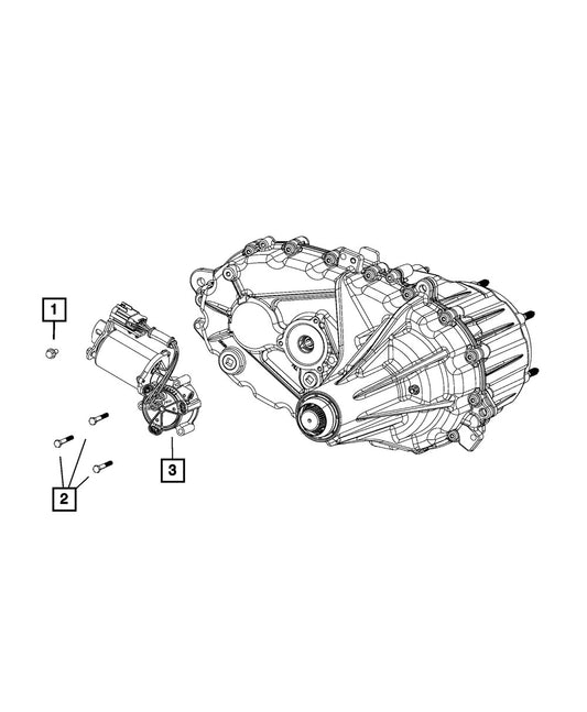 68089748AA Bolt - Direct Fit, Sold individually