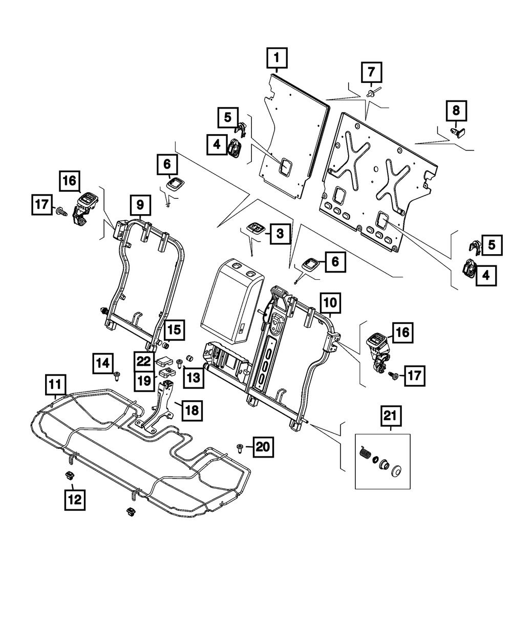 68119438AA Screw - Direct Fit, Sold individually