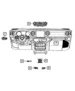 68156000AB Headlight Switch