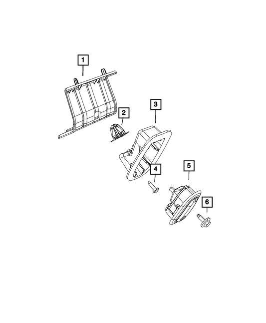 68175335AA Screw - Direct Fit, Sold individually