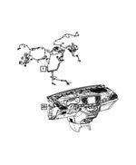 68401528AC Direct Fit Instrument Panel Wiring Harness, Sold Individually
