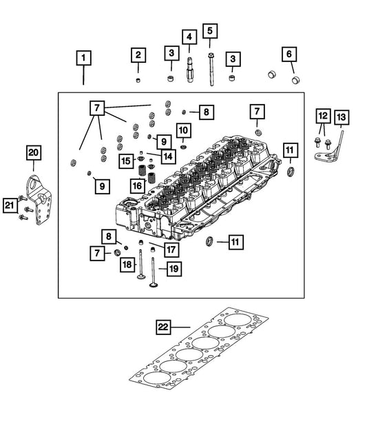 68444752AA Bolt - Direct Fit, Sold Individually