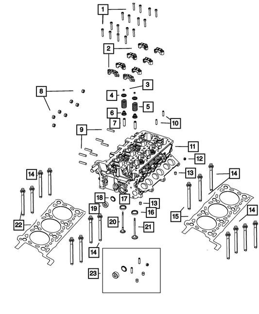 68490158AA Cylinder Head Gasket