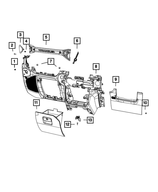 6CB64TX7AD Поручень, Sport Utility