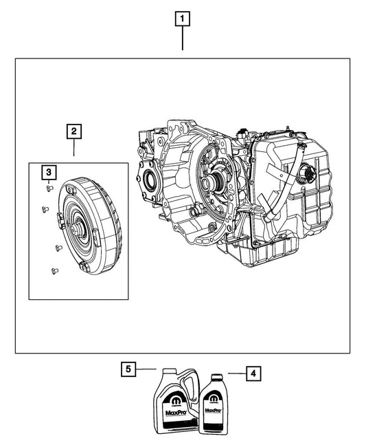 R8210327AG Узел автоматической коробки передач Direct Fit, продается отдельно