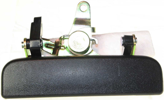 Tailgate Handle, Textured Black Plastic Without Camera Hole Without Key Hole