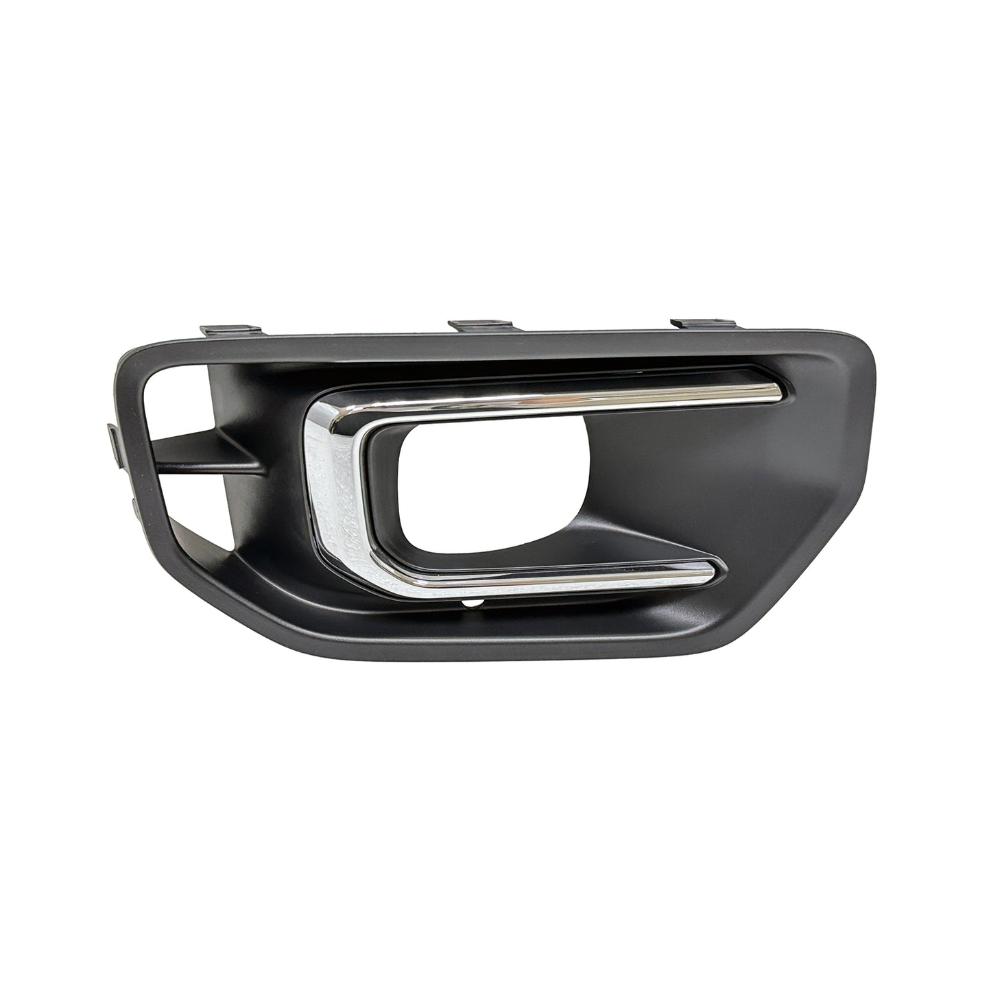 Front, Passenger Side Fog Light Trim, Chrome