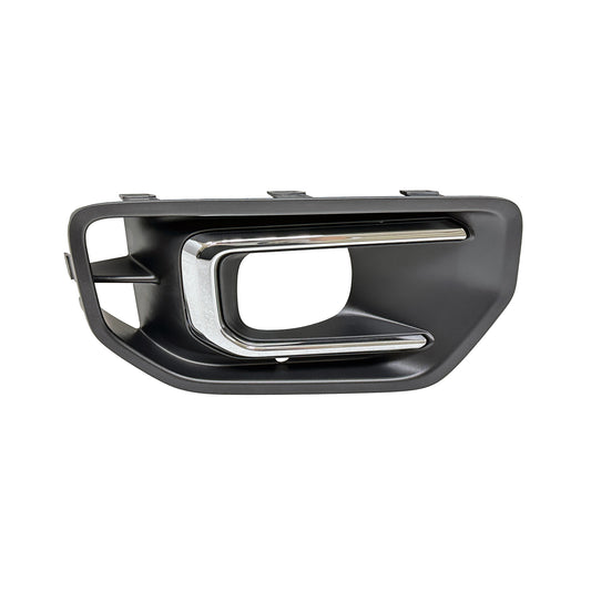 Front, Passenger Side Fog Light Trim, Chrome