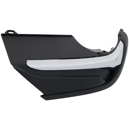 Rear, Driver Side Bumper Trim, Chrome