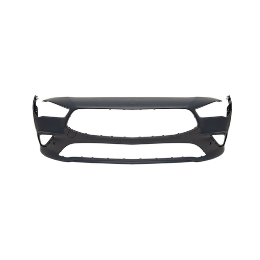 Передняя грунтованная накладка на бампер