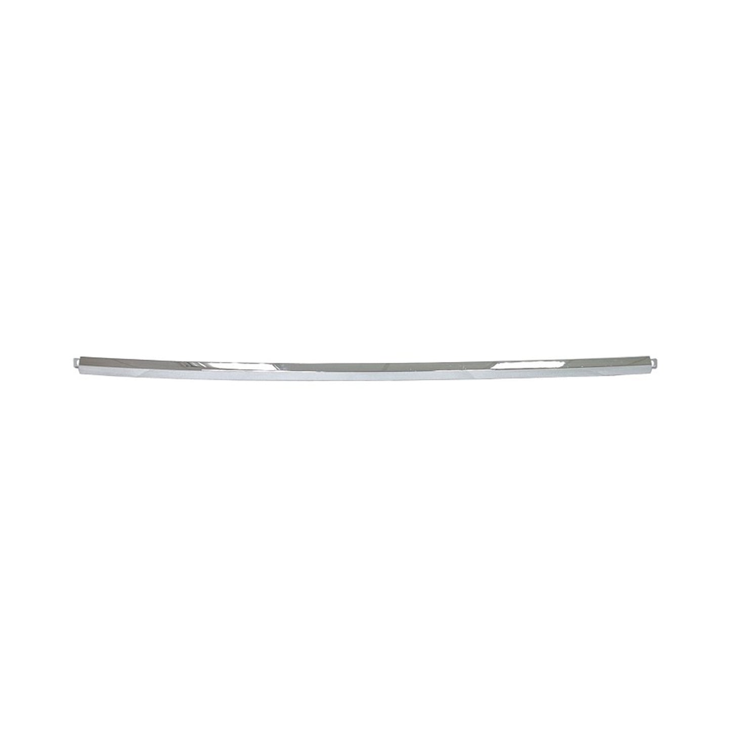 Rear, Center Bumper Trim, Chrome