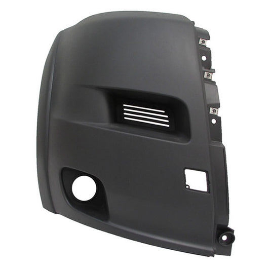 Front, Passenger Side Textured Bumper Cover