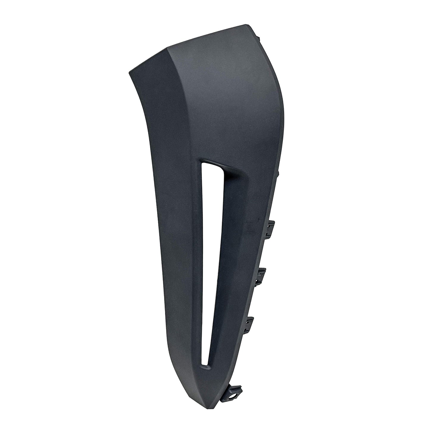 Торцевая часть бампера со стороны пассажира пикапа с кабиной-кабиной, грунтованный пластик