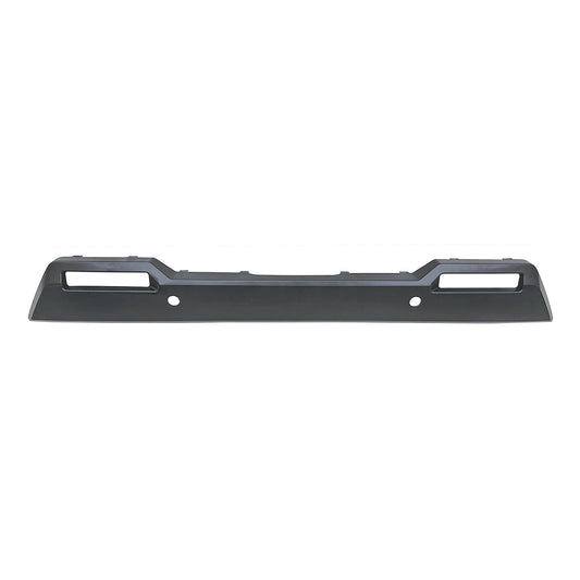 Front, Center Bumper Trim, Textured