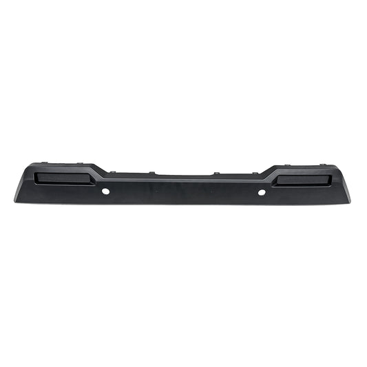Front, Center Bumper Trim, Textured