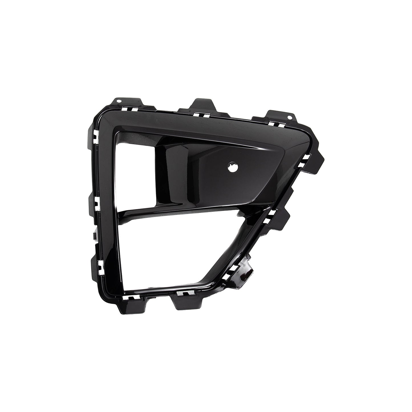 Решетка бампера со стороны пассажира, глянцево-черная