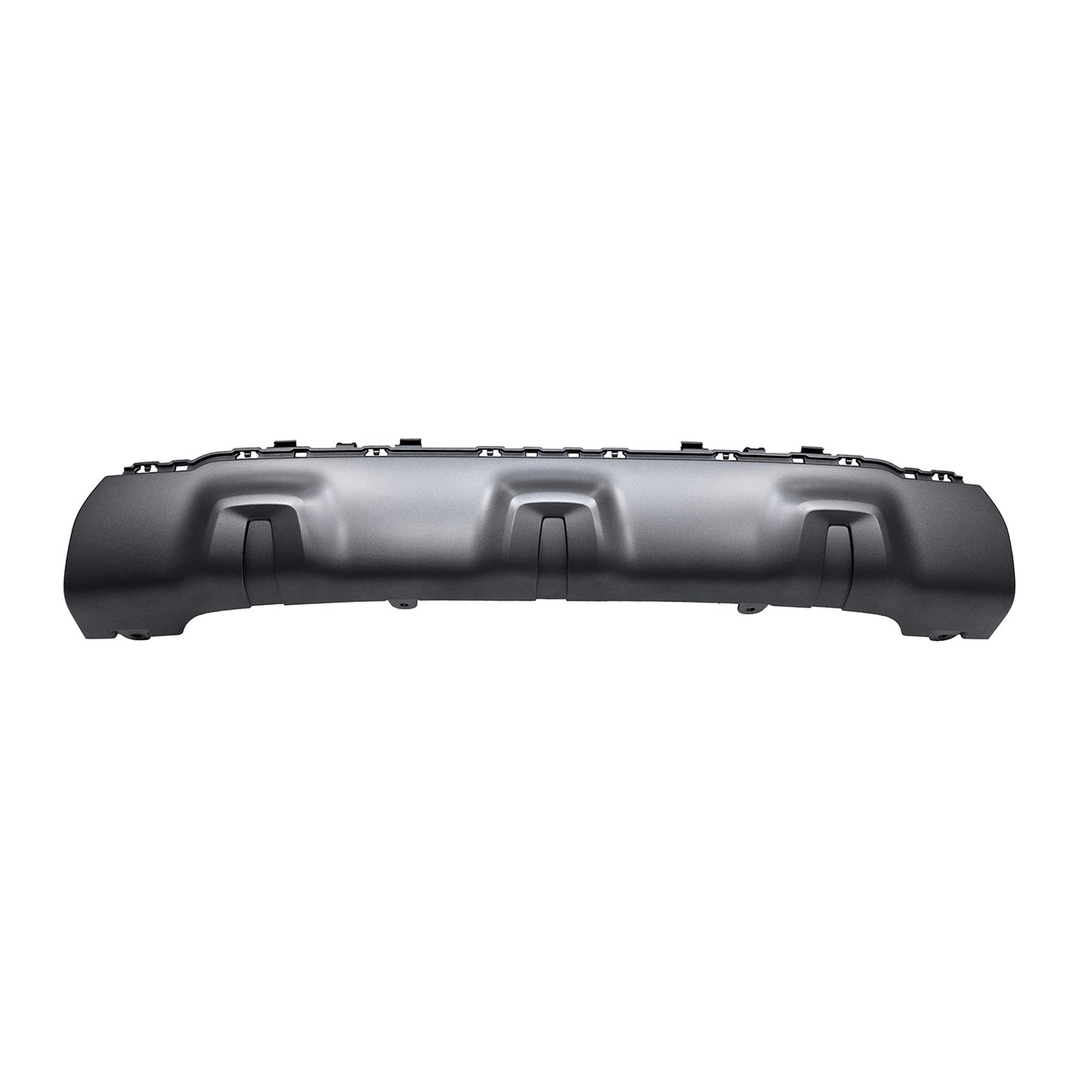Rear, Center Valance, Textured Gray