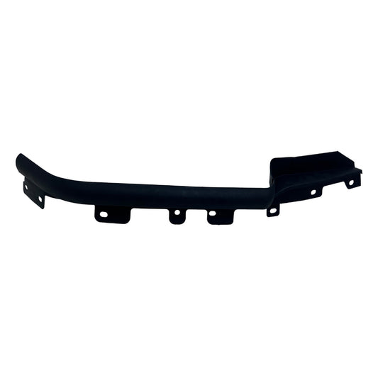 Front, Passenger Side, Outer Bumper Trim, Black