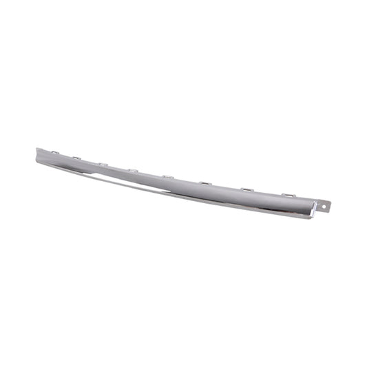 Front, Center Bumper Trim, Black, CAPA Certified