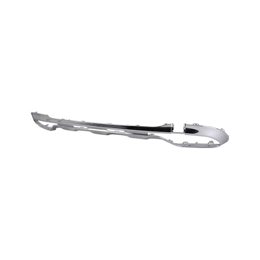 Rear, Lower Bumper Trim, Silver, Sport Utility