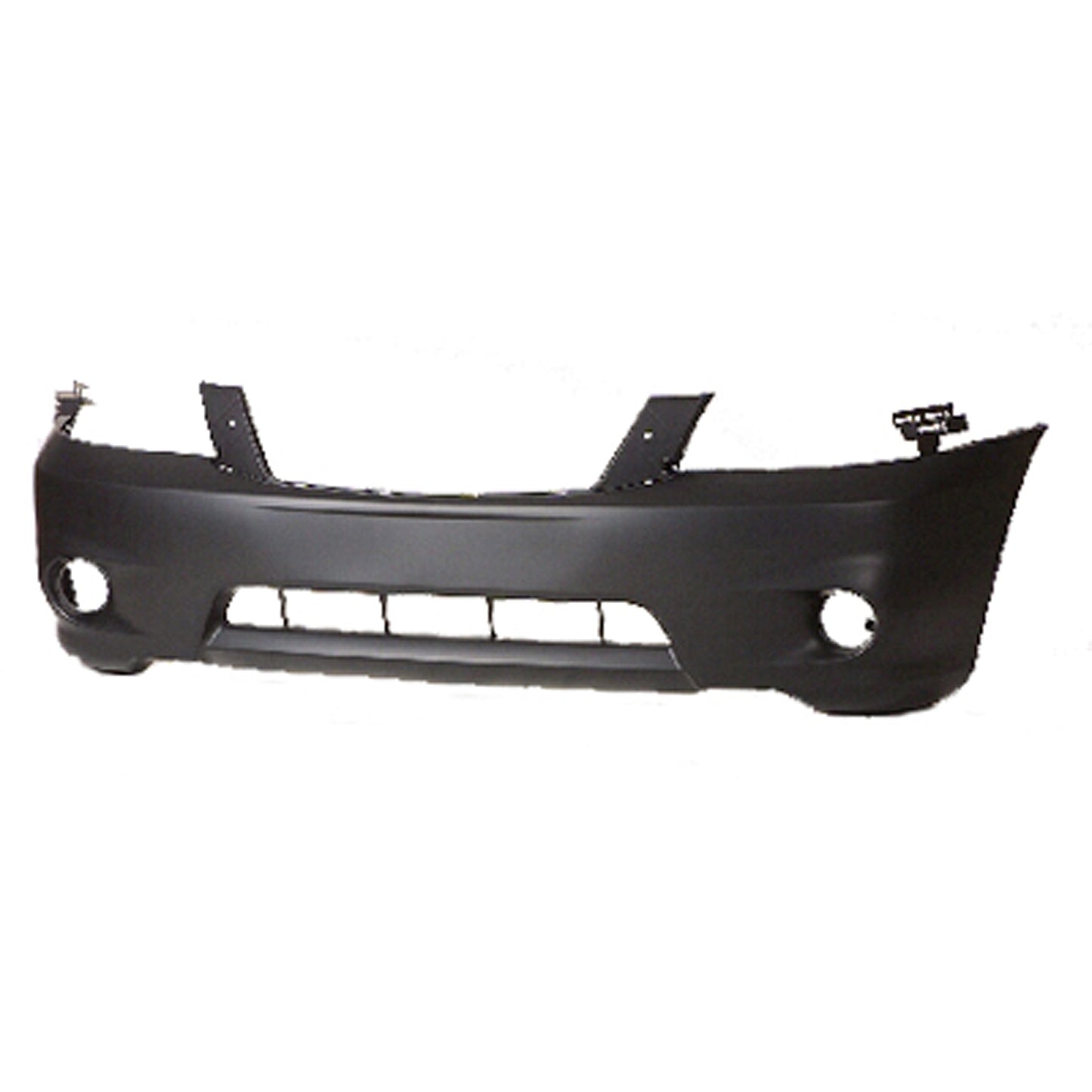 Front Primed Bumper Cover, With Fog Light Holes, Without Parking Aid Sensor Holes, CAPA CERTIFIED