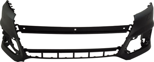 Front Primed Bumper Cover, With Headlight Washer Holes, CAPA CERTIFIED