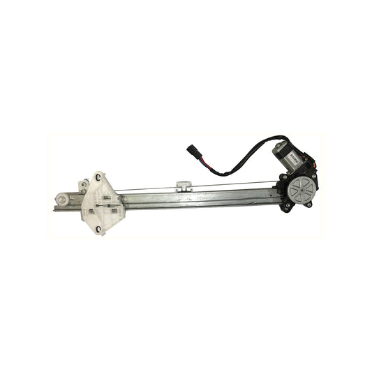 Front, Passenger Side Window Regulator, Power, With 6-Prong Connector