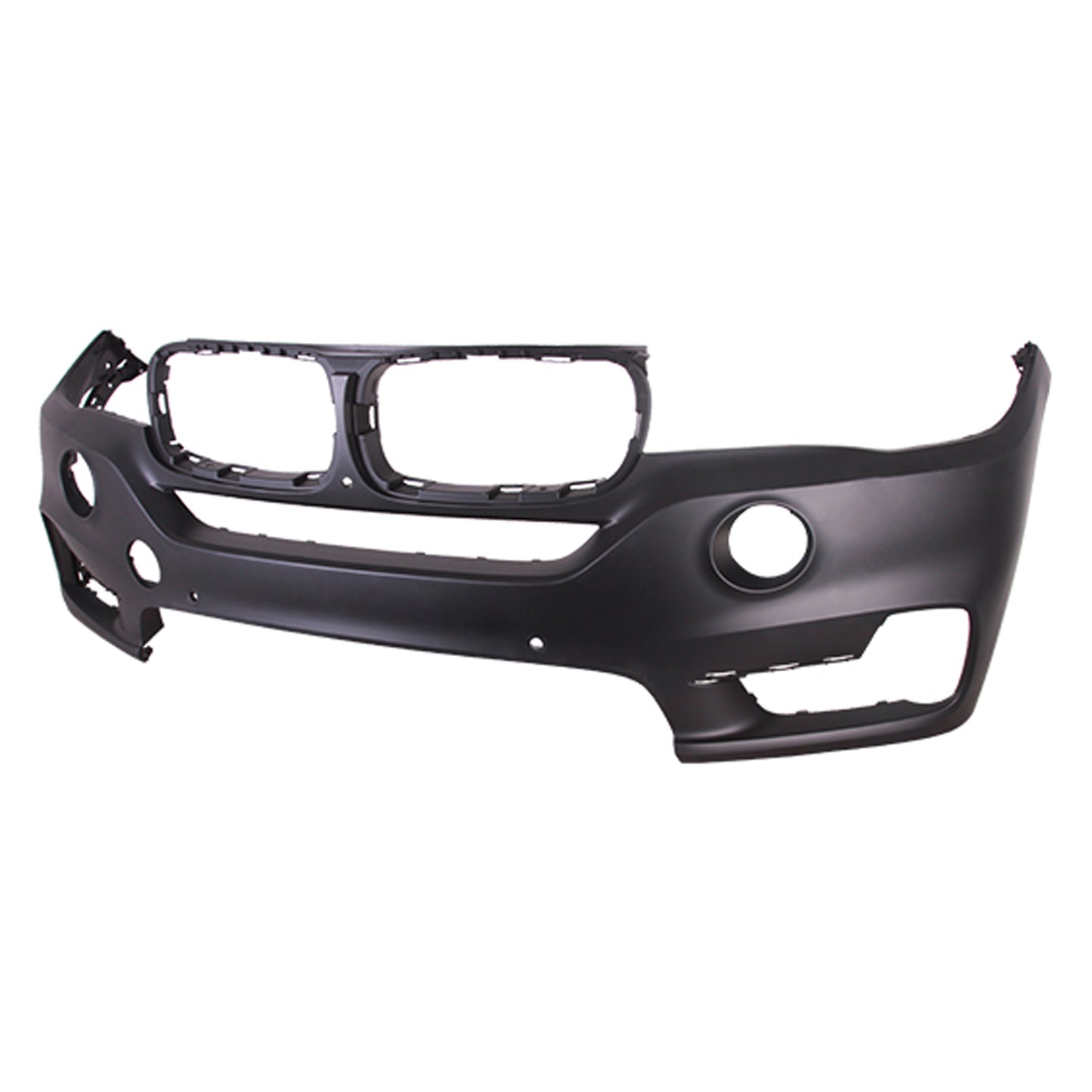 Front Primed Bumper Cover, For Models With Surround View, Night Vision, For Models Without Park Assistant, Park Distance Control, Headlights Washer, M Aerodynamics Package