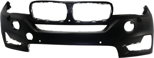 Front Primed Bumper Cover, For Models With Surround View, Headlights Washer, Night Vision, For Models Without Park Assistant, Park Distance Control, M Aerodynamics Package CAPA Certified