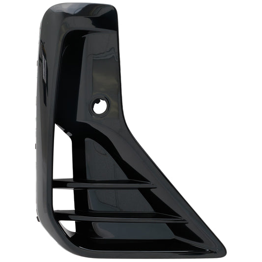 Front, Passenger Side Bumper Grille, Gloss Black